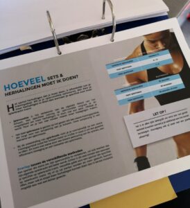 afbeelding over aantal herhalingen boek FIT methode