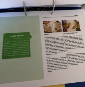 afbeelding van 10 gezonde keuzes uit het boek FIT methode