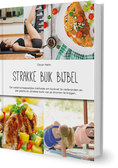 Op deze foto de voorkant van de Strakke Buik Bijbel