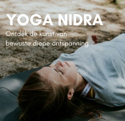Op deze foto zie je de Cursus Yoga Nidra van Happy with Yoga