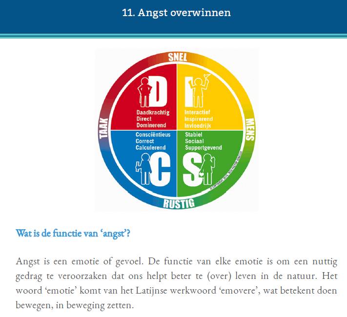 Op deze foto zien we een voorbeeld van hoofstuk 11 over angst.