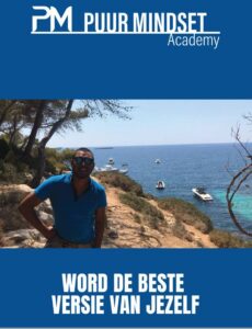 Op deze foto zie je de voorkant van het e-book Word de beste versie van jezelf