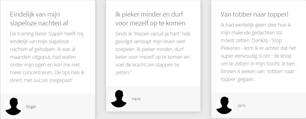 Op deze foto zie je ervaringen over BreinTV