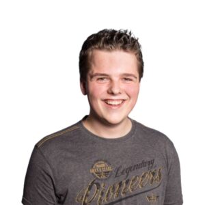 Op deze foto zie je Robin Westra, 1 van de oprichters van Money Mastery