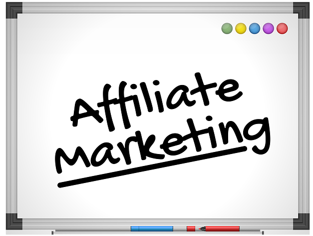 Op deze foto zie je een afbeelding van affiliate marketing