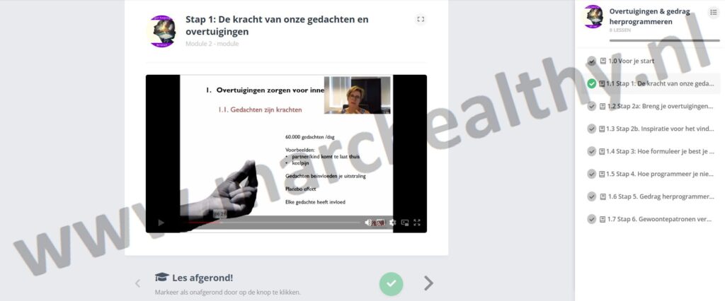 Op deze foto zie je het thema Overtuigingen & Gedrag veranderen uit prana-flix