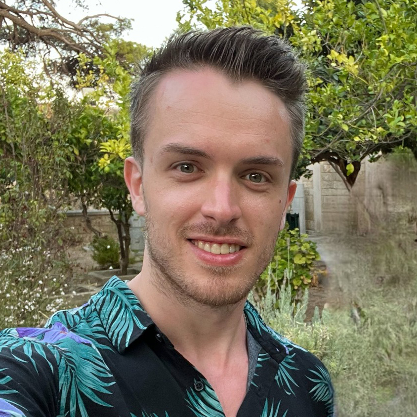 Op deze foto zie je Dennis van de Ven, mede oprichter van Affiliate Held