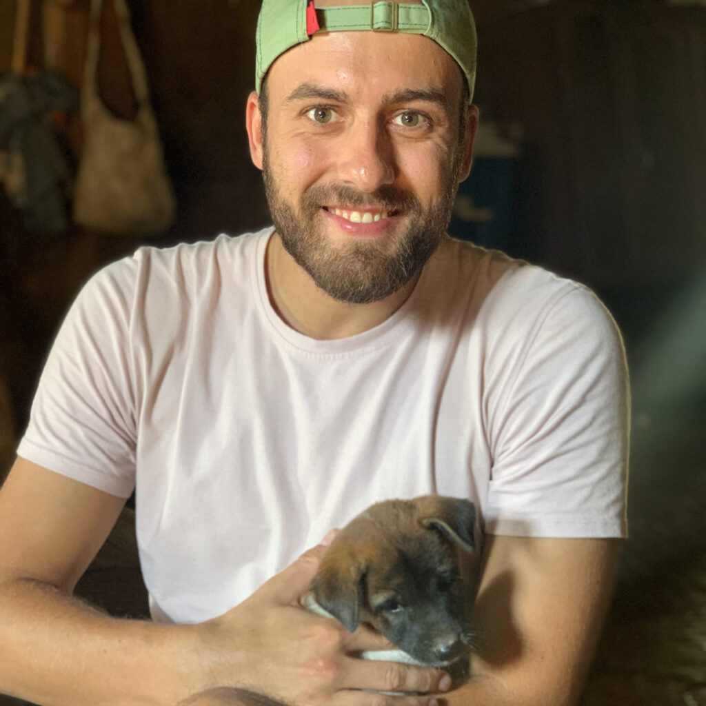 Op deze foto zie je Jari Dohmen, mede oprichter van Affiliate Held