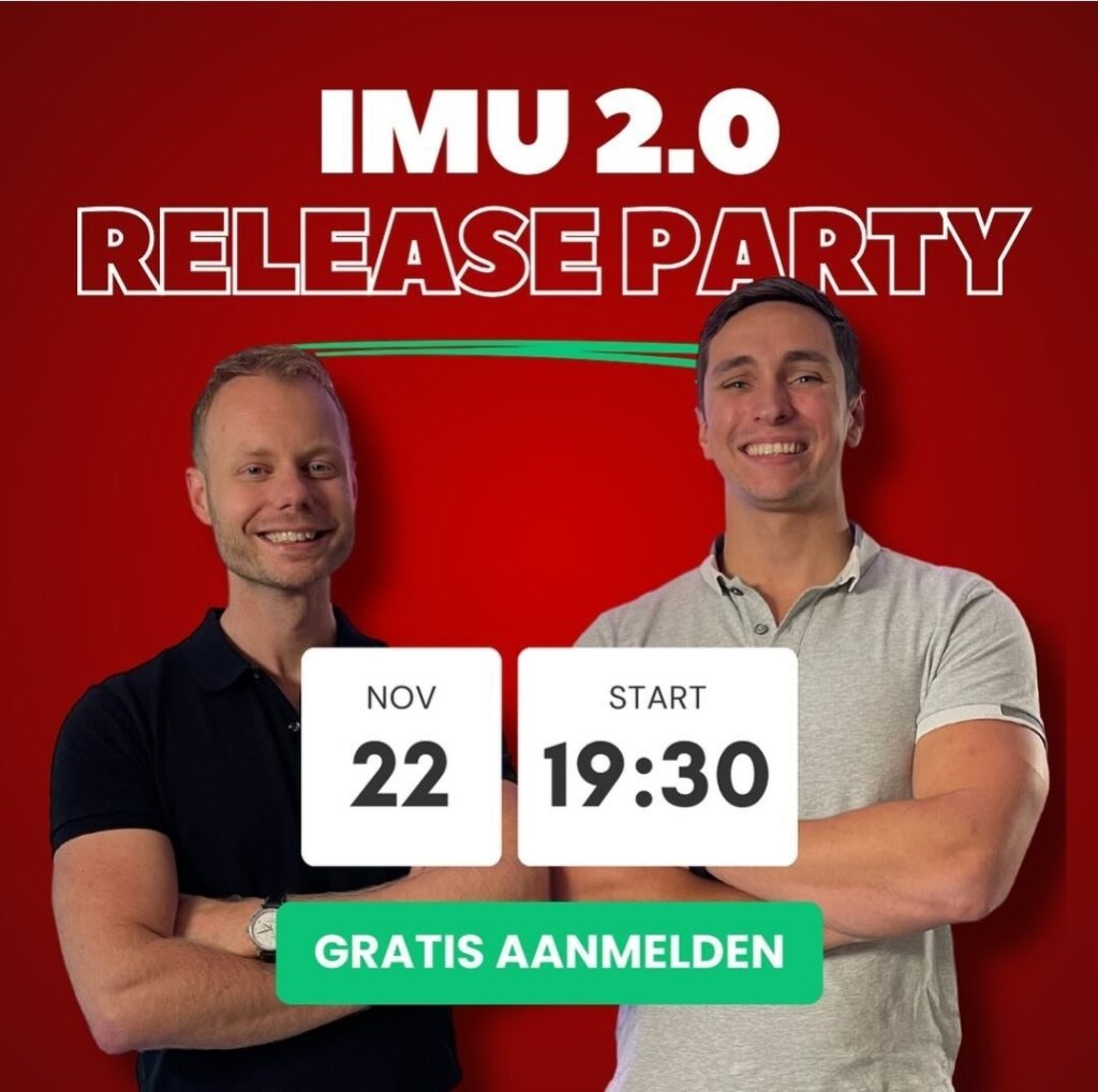 Op deze foto zie je de lancering van IMU 2.0