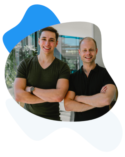 Op deze foto zie je Tonny Loorbach en Martijn van Tongeren van IMU 2.0