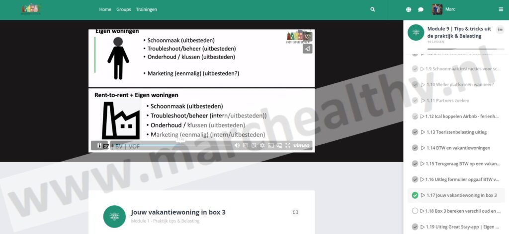 Op deze foto zie je Module 9: Tips & Tricks uit de Praktijk