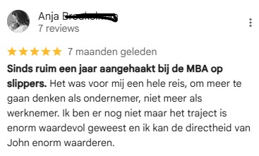 Op deze foto zie je het ervaringen van Lifestyle Of Business (John Slabbekoorn en Jeanet Wolf)