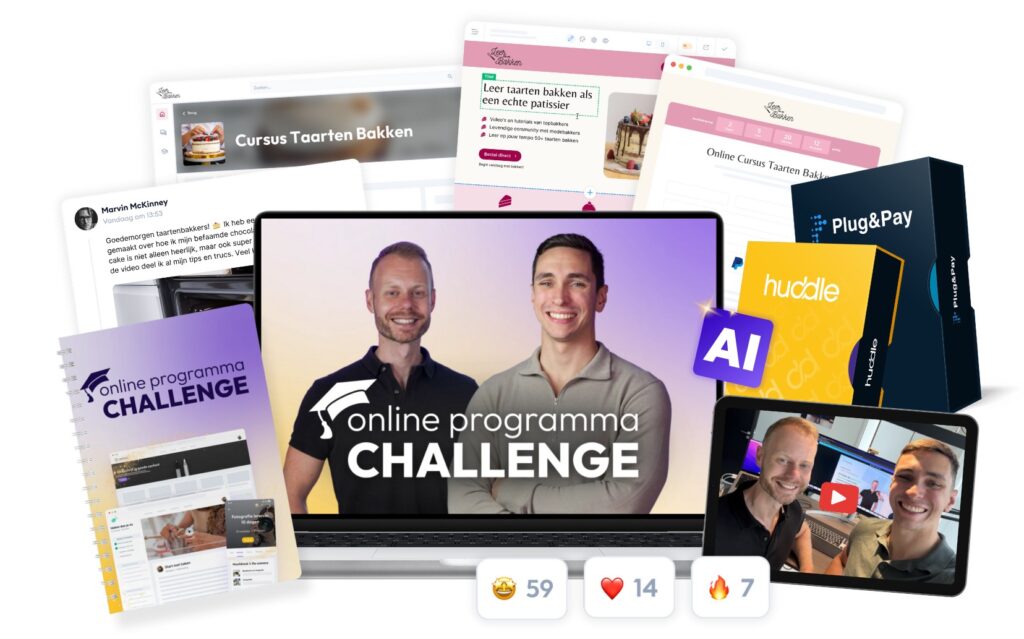 Op deze foto zie je de Huddle ai Challenge