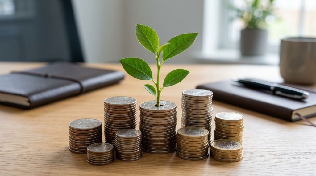 Op deze foto zie je een voorbeeld van dividend aandelen